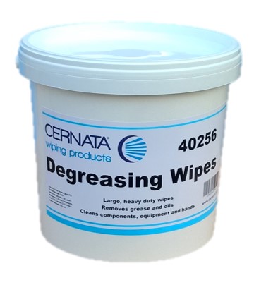 CERNATA Multisurface Degreasing Wipes Tub of 100